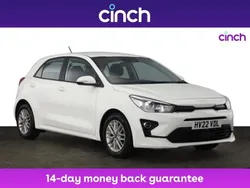 White Used 2022 Kia Rio 2 Hatchback | £12,999 (Fair price)