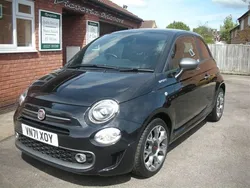 Black Used 2021 Fiat 500 Sport Hatchback | £9,995 (Fair price)