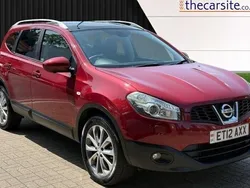Red Used 2012 Nissan Qashqai +2 Tekna SUV | £8,495 (Expensive)