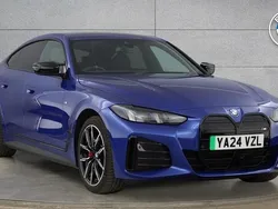 Blue Used 2024 BMW i4 Comfort Edition Sedan | £47,500 (Fair price)
