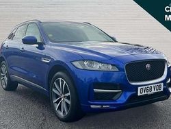 Blue Used 2018 Jaguar F-Pace R-Sport SUV | £17,628 (Fair price)