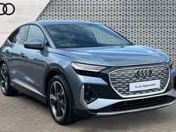 Blue Used 2025 Audi Q4 Sportback e-tron S-Line SUV | £37,670