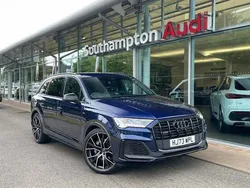 Blue Used 2023 Audi Q7 S-Line SUV | £47,990 (A bit pricey)