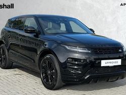 Metallic santorini black Used 2025 Land Rover Range Rover evoque SE Dynamic Hatchback | £42,022