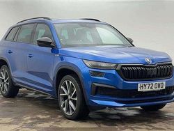 Race blue metallic Used 2022 Skoda Kodiaq SportLine SUV | £26,900 (Fair price)