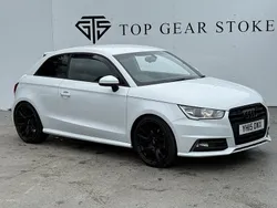 White Used 2015 Audi A1 S-Line Hatchback | £9,195 (Fair price)