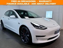 White Used 2020 Tesla Model 3 Performance Sedan | £19,495 (Good price)