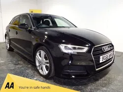 Black Used 2016 Audi A3 Sportback S-Line Hatchback | £11,500 (Fair price)