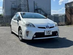 White Used 2025 Toyota Prius Hatchback | £6,775 (Super price)