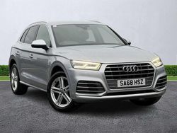 Silver Used 2018 Audi Q5 S-Line SUV | £18,250 (Fair price)