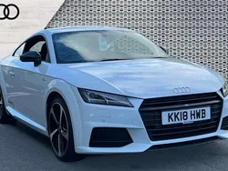 White Used 2018 Audi TT Black Edition Coupe | £18,065 (A bit pricey)
