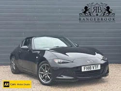 Black Used 2018 Mazda MX5 Inclusive Cabriolet | £13,599 (Fair price)