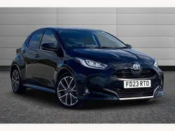 Black Used 2023 Toyota Yaris Hybrid Hatchback | £18,795 (A bit pricey)