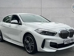 White Used 2022 BMW 118 M Sport Hatchback | £21,816 (Fair price)