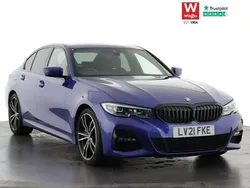 Blue Used 2021 BMW 320 M Sport Sedan | £26,499 (Fair price)