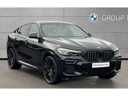 Carbon black Used 2022 BMW X6 M Sport SUV | £43,875 (Expensive)