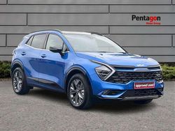 Premium paint blue flame New 2025 Kia Sportage 2 SUV | £34,788 (Fair price)