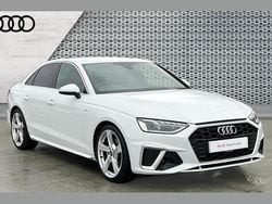 White Used 2022 Audi A4 S-Line Sedan | £21,628 (Good price)