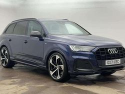 Blue Used 2021 Audi Q7 Black Edition SUV | £42,190 (Fair price)