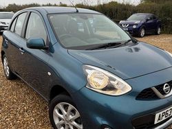 Blue Used 2014 Nissan Micra Acenta Hatchback | £2,995 (Fair price)