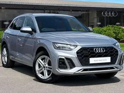 Silver Used 2024 Audi Q5 S-Line SUV | £37,380 (Fair price)