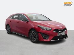 Red Used 2022 Kia ProCeed GT-Line Hatchback | £17,595 (Fair price)