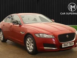 Red Used 2017 Jaguar XF Prestige Sedan | £7,885 (Good price)