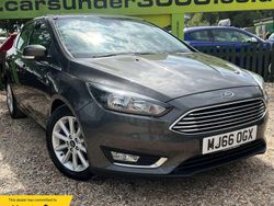 Grey Used 2016 Ford Focus Titanium Hatchback | £7,350 (Fair price)