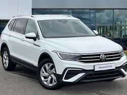 Pure white Used 2023 VW Tiguan Allspace Life SUV | £25,891 (Good price)