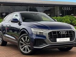 Blue Used 2022 Audi Q8 S-Line SUV | £41,980 (Good price)