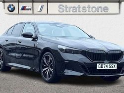Black Used 2025 BMW 520 M Sport | £43,995 (Fair price)