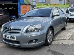 Silver Used 2007 Toyota Avensis Hatchback | £2,950 (Fair price)