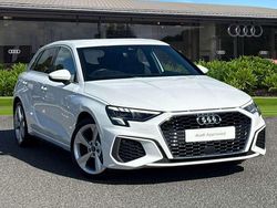 White Used 2023 Audi A3 S-Line Hatchback | £22,875 (Fair price)