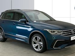 Blue Used 2023 VW Tiguan R-line Edition SUV | £28,296 (Fair price)