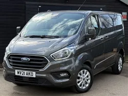 Grey Used 2021 Ford Transit Custom Limited | £18,490 (A bit pricey)