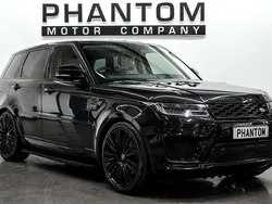 Black Used 2018 Land Rover Range Rover Sport HSE SUV | £24,490 (A bit pricey)