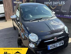 Black Used 2012 Fiat 500 Street Hatchback | £3,699 (Fair price)