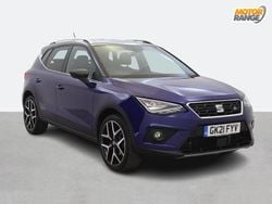 Blue Used 2021 Seat Arona FR Sport SUV | £14,895 (Fair price)