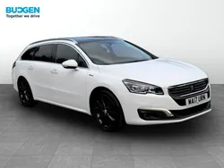 White Used 2017 Peugeot 508 GT-line Estate | £8,747 (Good price)