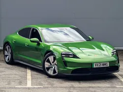 Green Used 2021 Porsche Taycan Performance Package Sedan | £34,795 (Super price)