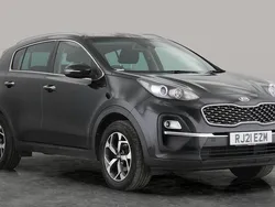 Black Used 2021 Kia Sportage 2 SUV | £13,896 (Fair price)