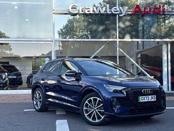 Blue Used 2023 Audi Q4 e-tron Comfort SUV | £35,850