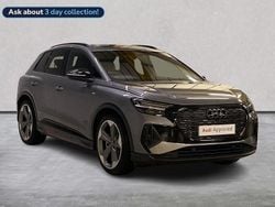 Grey Used 2025 Audi Q4 e-tron Black Edition SUV | £39,079 (Good price)