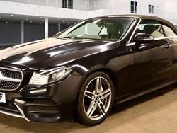 Black Used 2017 Mercedes E220 AMG line Cabriolet | £17,800 (Good price)