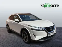 White Used 2022 Nissan Qashqai Tekna SUV | £19,360 (A bit pricey)
