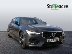Grey Used 2019 Volvo V90 R-Design Estate | £20,435 (Fair price)