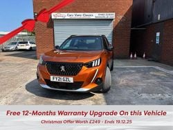 Orange Used 2021 Peugeot 2008 Premium SUV | £16,795 (Fair price)