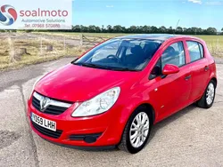 Red Used 2009 Vauxhall Corsa Active Hatchback | £1,999 (Expensive)