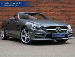 Grey Used 2015 Mercedes SLK250 AMG Cabriolet | £12,489 (A bit pricey)