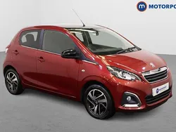 Red Used 2021 Peugeot 108 Allure Hatchback | £9,749 (Fair price)